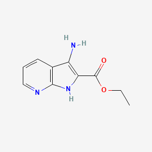 Ethyl 3-amino-1H-pyrrolo[2,3-b]pyridine-2-carboxylate