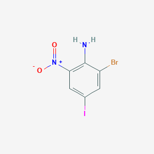 2-Bromo-4-iodo-6-nitroaniline