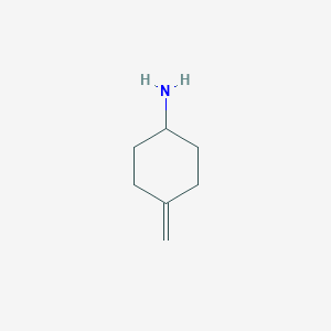 molecular formula C7H13N B1646294 4-Methylidenecyclohexan-1-amine 