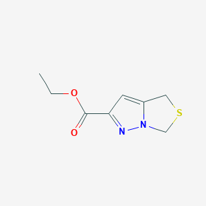 molecular formula C8H10N2O2S B1646295 Ethyl 4,6-dihydropyrazolo[1,5-c]thiazole-2-carboxylate 