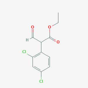 Ethyl 2-(2,4-dichlorophenyl)-3-oxopropanoate