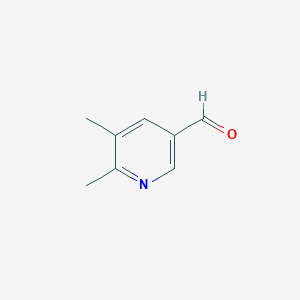 molecular formula C8H9NO B1646422 5,6-Dimethylnicotinaldehyde CAS No. 1174028-17-1