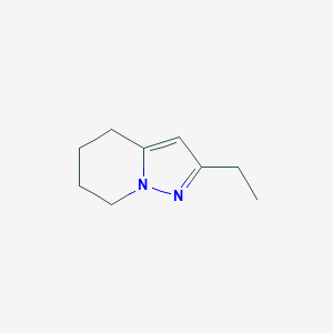 molecular formula C9H14N2 B1646439 2-Ethyl-4,5,6,7-tetrahydropyrazolo[1,5-a]pyridine 