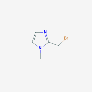 B164645 2-(Bromomethyl)-1-methyl-1H-imidazole CAS No. 131671-69-7