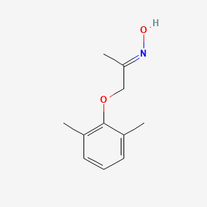molecular formula C11H15NO2 B1646450 (2,6-Dimethylphenoxy)acetoxime CAS No. 55304-19-3