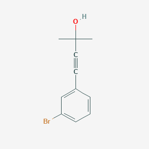 2-Methyl-4-(3-bromophenyl)-3-butyn-2-ol