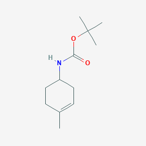 molecular formula C12H21NO2 B1646508 1-Tert-butoxycarbonylamino-4-methylcyclohex-3-ene 