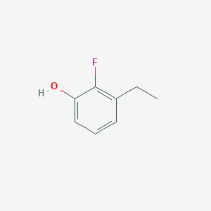 molecular formula C8H9FO B1646516 3-Ethyl-2-fluorophenol 