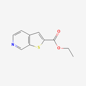 molecular formula C10H9NO2S B1646517 Ethyl thieno[2,3-c]pyridine-2-carboxylate 