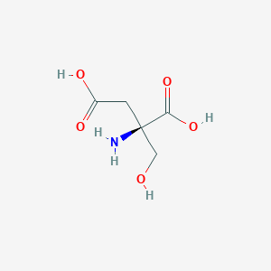 B164654 2-(2-Oxo-2-hydroxyethyl)-D-serine CAS No. 134234-61-0