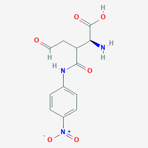 molecular formula C12H13N3O6 B1646553 gamma-L-Glutamyl-3-carboxy-4-nitroanilide 