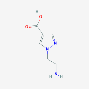 1-(2-Aminoethyl)-1H-pyrazole-4-carboxylic acid