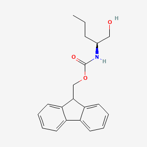 molecular formula C20H23NO3 B1646609 n-(9-Fluorenylmethoxycarbonyl)-l-norvalinol 