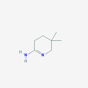 3,3-dimethyl-4,5-dihydro-2H-pyridin-6-amine