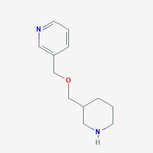 3-[(3-piperidinylmethoxy)methyl]Pyridine