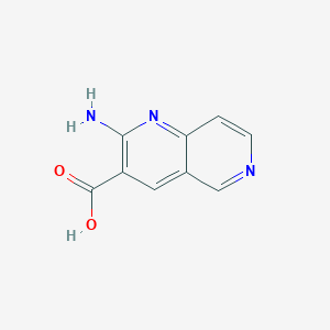 2-Amino-1,6-naphthyridine-3-carboxylic acid