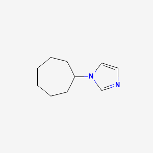 1-Cycloheptyl-1H-imidazole