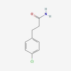3-(4-Chlorophenyl)propionamide