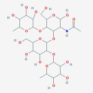 molecular formula C26H45NO19 B164667 Lewis-b四糖 CAS No. 80081-06-7