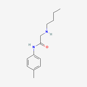 molecular formula C13H20N2O B1646780 2-(Butylamino)-N-(4-methylphenyl)acetamide 
