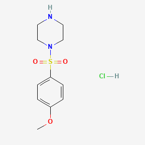 1-[(4-Methoxyphenyl)sulfonyl]piperazine hydrochloride