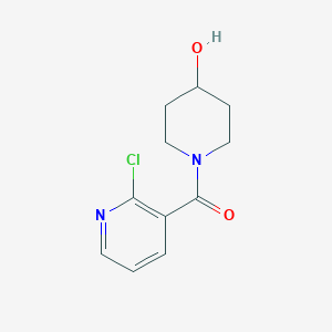 (2-Chloropyridin-3-yl)(4-hydroxypiperidin-1-yl)methanone