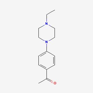 1-(4-(4-Ethylpiperazin-1-yl)phenyl)ethanone
