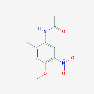 molecular formula C10H12N2O4 B1646823 N-(4-甲氧基-2-甲基-5-硝基苯基)乙酰胺 CAS No. 196194-97-5