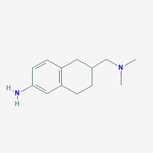 6-[(Dimethylamino)methyl]-5,6,7,8-tetrahydronaphthalen-2-amine