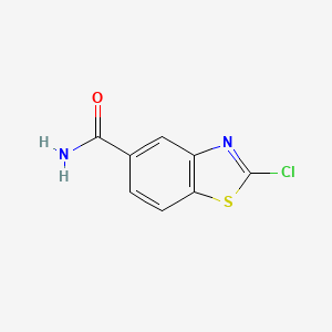 2-Chlorobenzo[d]thiazole-5-carboxamide