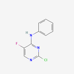 2-Chloro-5-fluoro-N-phenylpyrimidin-4-amine