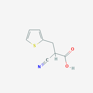 2-Cyano-3-(2-thienyl)propanoic Acid