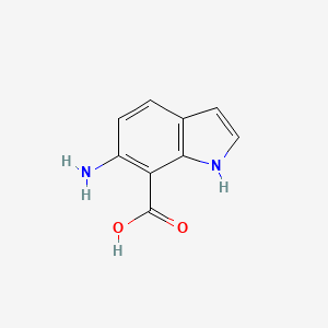 6-amino-1H-indole-7-carboxylic acid