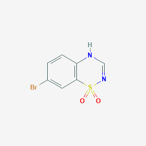 7-bromo-4H-1,2,4-benzothiadiazine 1,1-dioxide