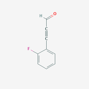 3-(2-Fluorophenyl)prop-2-ynal