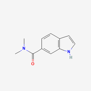 N,N-dimethyl-1H-indole-6-carboxamide
