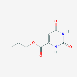 1,2,3,6-Tetrahydro-2,6-dioxo-4-pyrimidinecarboxylic acid propyl ester