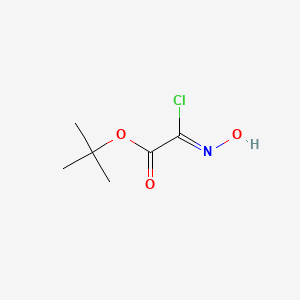 Tert-butyl (2Z)-2-chloro-2-hydroxyiminoacetate