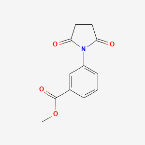 3-(2,5-Dioxo-1-pyrrolidinyl)benzoic acid methyl ester