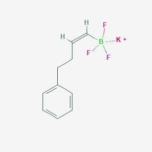 molecular formula C10H11BF3K B1647024 Potassium (Z)-4-phenylbutenyl-1-trifluoroborate 