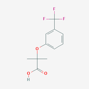 2-Methyl-2-[3-(trifluoromethyl)phenoxy]propanoic acid