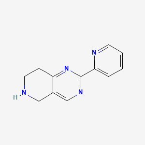 2-(Pyridin-2-yl)-5,6,7,8-tetrahydropyrido[4,3-d]pyrimidine