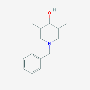 molecular formula C14H21NO B1647084 1-Benzyl-3,5-dimethylpiperidin-4-ol 