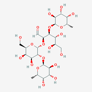 molecular formula C24H42O19 B164709 乳糖二岩藻糖四糖 CAS No. 20768-11-0