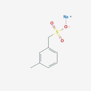molecular formula C8H9NaO3S B1647110 Sodium (3-methylphenyl)methanesulfonate 
