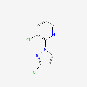 3-Chloro-2-(3-chloro-pyrazol-1-YL)-pyridine