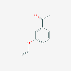 molecular formula C10H10O2 B1647198 1-(3-(Vinyloxy)phenyl)ethanone 