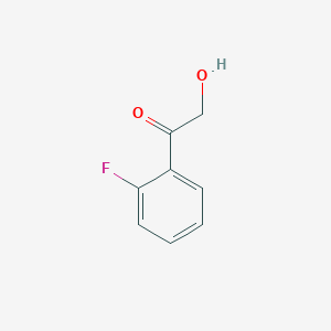 molecular formula C8H7FO2 B1647263 1-(2-Fluorophenyl)-2-hydroxyethanone 