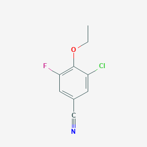 3-Chloro-4-ethoxy-5-fluorobenzonitrile