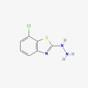 7-Chloro-2-hydrazinyl-1,3-benzothiazole